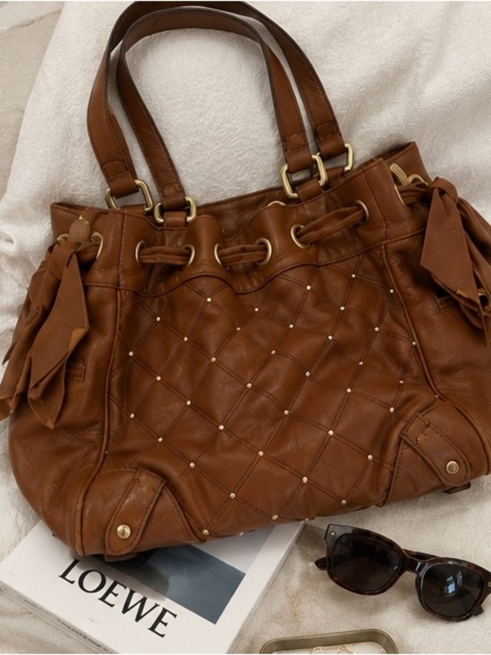 Vintage Juicy Couture Genuine Leather Brown